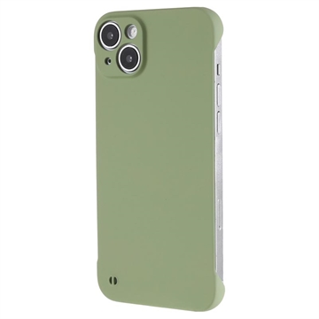 iPhone 14 Frameloze Plastic Hoesje - Groen