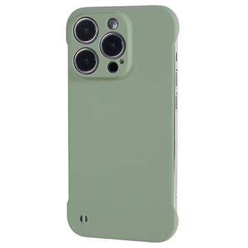 iPhone 14 Pro Max Frameloze Plastic Hoesje - Groen