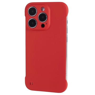 iPhone 14 Pro Max Frameloze Plastic Hoesje - Rood