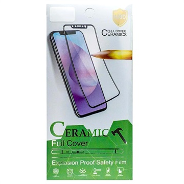 Full Cover Samsung Galaxy A22 4G Keramische Screenprotector - Zwart