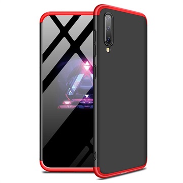 GKK Afneembare Samsung Galaxy A50 Case - Rood / Zwart