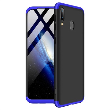 GKK Afneembare Samsung Galaxy M20 Case - Blauw / Zwart