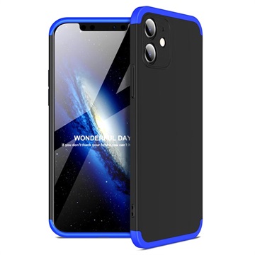 GKK Afneembare iPhone 12 Mini Case - Blauw / Zwart