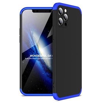 GKK Afneembare iPhone 12 Pro Case - Blauw / Zwart