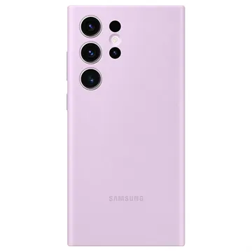Samsung Siliconen Hoesje - Samsung Galaxy S23 Ultra - Lila