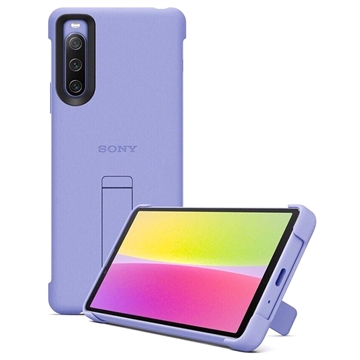 Sony Xperia 10 IV Style Cover met Standaard XQZ-CBCCV - Lavendel