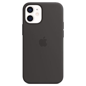 iPhone 12 Mini Apple Siliconen Hoesje met MagSafe MHKX3ZM-A Zwart