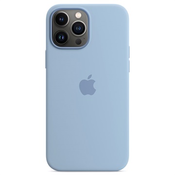Apple Siliconenhoesje met MagSafe voor iPhone 13 Pro Max - Mistblauw