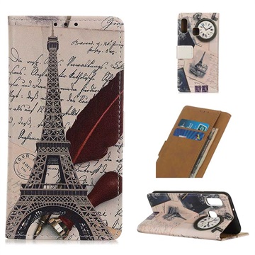 Glam Series Motorola Moto G Fast Wallet Hoesje - Eiffeltoren