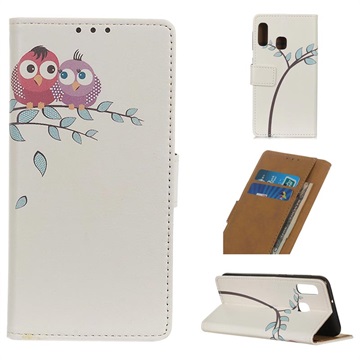 Glam Series Motorola Moto G Fast Wallet Hoesje - Uilen