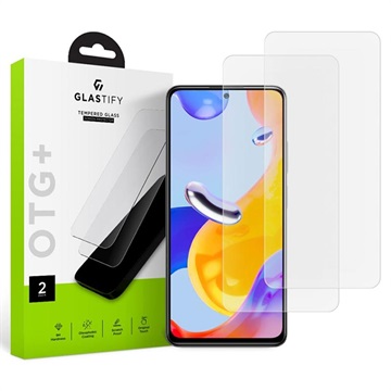 Glastify OTG+ Xiaomi Redmi Note 11 Pro/Note 11 Pro 5G Displayfolie - 2 St.