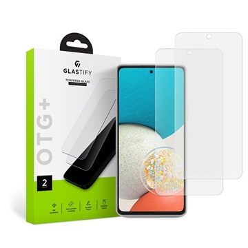 Glastify OTG+ Samsung Galaxy A53 5G Screenprotector van Gehard Glas - 2 St.