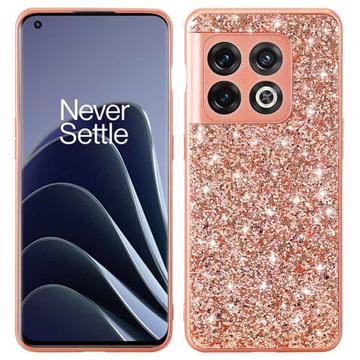 Glitter Series OnePlus 10 Pro Hybrid Case - Rose Goud