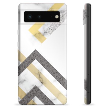 Google Pixel 6 TPU-hoesje - Abstract marmer