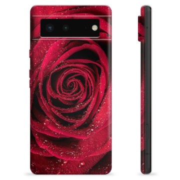 Google Pixel 6 TPU-hoesje - Roze