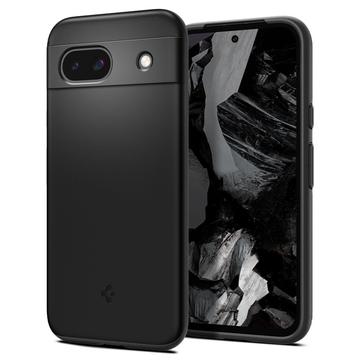 Google Pixel 8a Spigen Thin Fit Hybride Hoesje - Zwart