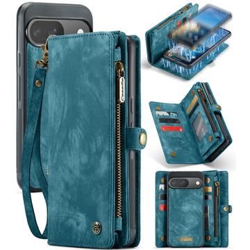 Google Pixel 9/9 Pro Caseme 008 2-in-1 Multifunctionele portemonneehoes - Blauw