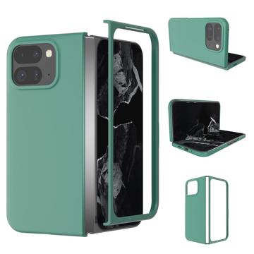 Google Pixel 9 Pro Fold Geruberiseerd Kunststof Hoesje - Groen