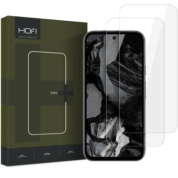 Google Pixel 9 Pro XL Hofi Premium Pro+ Glazen Screenprotector - 2 Stu. - Zwarte Rand