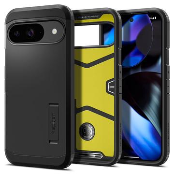 Google Pixel 9/9 Pro Spigen Tough Armor Hoesje - Zwart