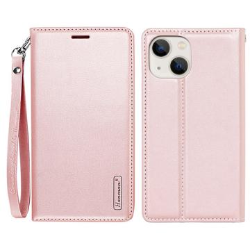 Hanman Minor iPhone 14 Portemonnee Hoesje - Rose Gold