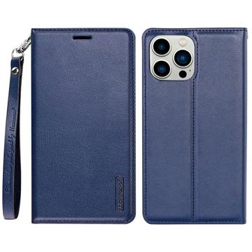 Hanman Minor iPhone 14 Pro Portemonnee Hoesje - Blauw