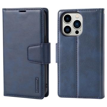 Hanman Miro2 iPhone 14 Pro Max Portemonnee Hoesje - Blauw