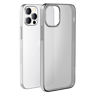 Hoco Light Series iPhone 13 Pro TPU Hoesje - Zwart / Transparant