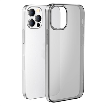 Hoco Light Series iPhone 13 Pro Max TPU Case - Zwart / Transparant