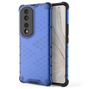 Honeycomb Armored Honor 70 Pro Hybrid Case - Blauw