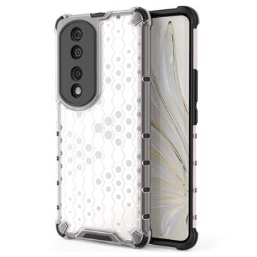 Honeycomb Armored Honor 70 Pro Hybrid Case - Doorzichtig