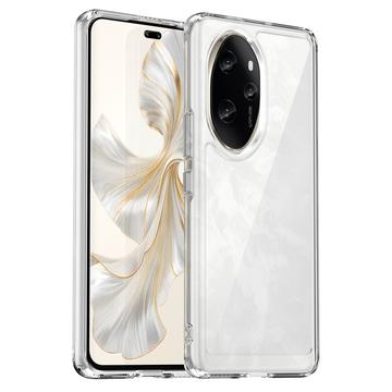 Honor 100 Pro Krasbestendig Hybride Hoesje - Doorzichtig