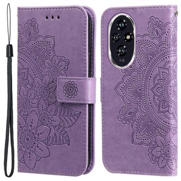 Honor 200 Mandala Series Portemonnee-hoesje - Paars