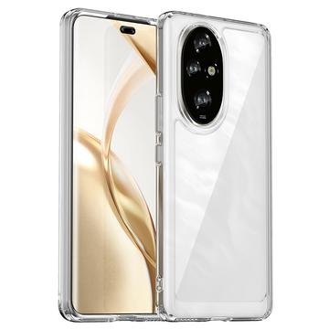 Honor 200 Pro Krasbestendig Hybride Hoesje - Doorzichtig