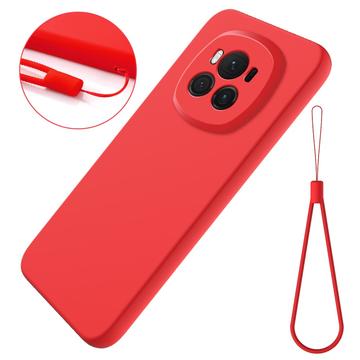 Honor Magic6 Liquid Siliconen Hoesje - Rood