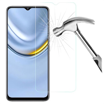 Honor Play 20 Screenprotector van gehard glas - Doorzichtig