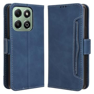 Honor X6b Cardholder Series Portemonnee Hoesje - Blauw