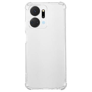 Honor X7a Schokbestendig TPU-hoesje - transparant