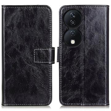 Honor X7b Portemonnee Hoesje met Magneetsluiting - Zwart