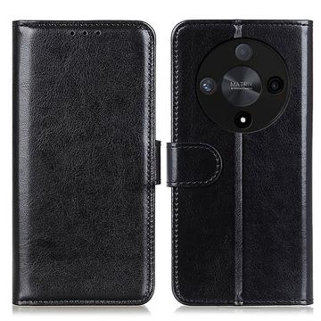 Honor X9b Wallet Case met Magnetische Sluiting - Zwart