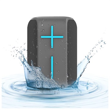 Hopestar P16 draagbare draadloze Bluetooth-luidspreker - grijs