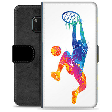 Huawei Mate 20 Pro Premium Portemonnee Hoesje - Slam Dunk