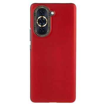 Huawei Nova 10 Pro Geruberiseerd Kunststof Hoesje - Rood