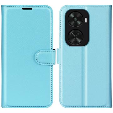 Huawei Nova 11 SE Wallet Case met Magnetische Sluiting - Blauw