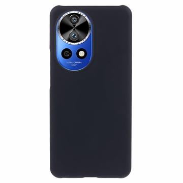 Huawei Nova 12 Pro/12 Ultra Geruberiseerd Kunststof Hoesje - Zwart