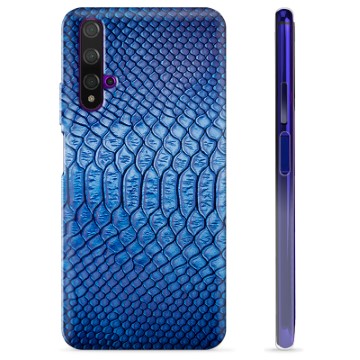 Huawei Nova 5T TPU-hoesje - leer