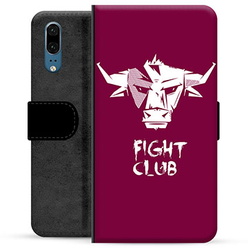 Huawei P20 Premium Wallet Case - Bull