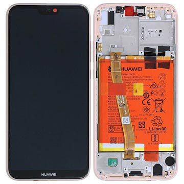 Huawei P20 Lite LCD Display (Service pack) 02351VUW - Roze