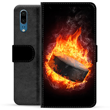 Huawei P20 Premium Wallet Case - IJshockey