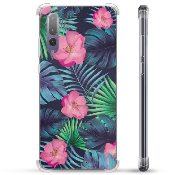 Huawei P20 Pro Hybrid Case - Tropische Bloem